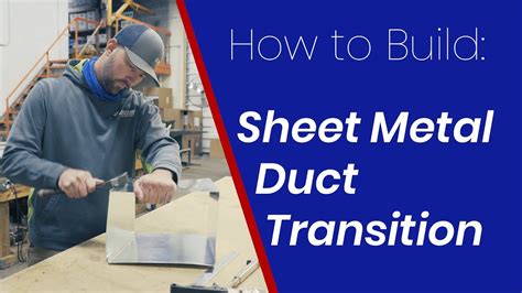 how to fabricate metal ductwork|how to make ductwork transitions.